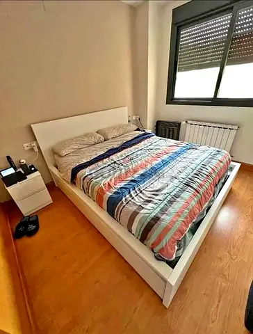 IKEA MALM King Size Bed + 2 Storage Drawers + Mattress
