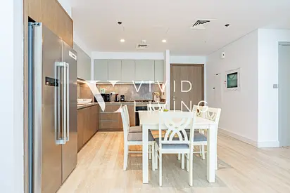 Palm and Marina View | Furnished | High Floor