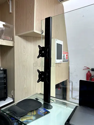 Dual Monitor Vertical Stand – 13” to 34” Screens Available!