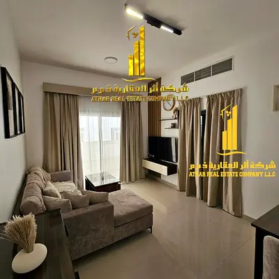 The most luxurious and beautiful fully furnished one-bedroom apartment (super deluxe) for monthly rent in Ajman ✔️ Includes bills and internet ⚡📶