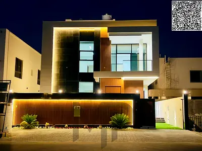 A villa, including registration and ownership fees, on the main street, ready to move in, in one of the most prestigious areas of Ajman. Freehold owne