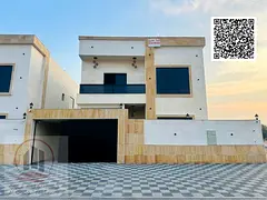 For sale, a villa in Ajman Al Helio, 5 master rooms, a Majles room, a hall, and a maid’s room, fre