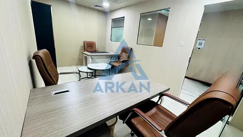 Ready Office for 2 | Al Nahda | Mamzar | Rigga | Garhoud
