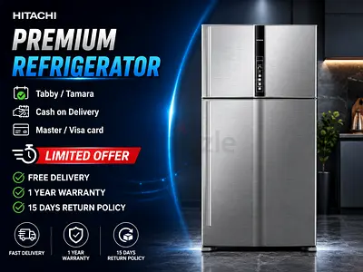 Hitachi 700L French Door Refrigerator – Dual Fan Cooling Inverter Compressor No Frost RV820PUK1K