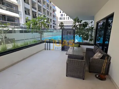 BIGGEST TERRACE | 2BED WITH MAID | POOL VIEW