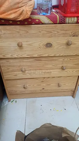 Solid Pine 3-Drawer Chest - Natural Finish