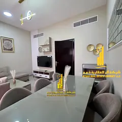 ✨ Luxury apartment for monthly rent, two bedroom and a hall with an open view, fully furnished wit
