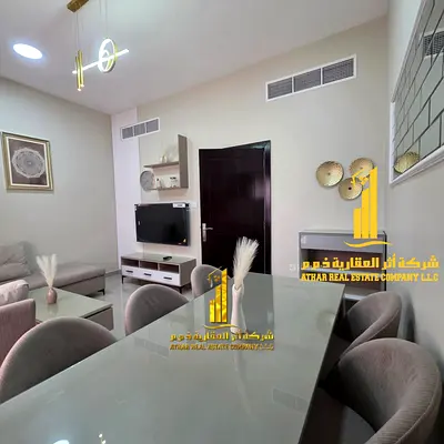 لراغبي الفخامة والتميز شقة فاخرة للايجار الشهري غرفتين وصالة باطلالة مفتوحة مفروشة بالكامل باثاث راق جدا مع مطبخ مجهز بالكامل بأحدث الاجهزة ✨