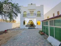 Corner Villa for Annual Rent in Al Mowaihat 1 – Ajman | 6 Master Bedrooms + 2 Majlis | First Occup