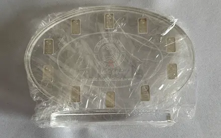 Silver .999 Al Etihad 10g Mini Silver Minted Products in original box