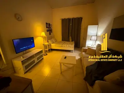 A fully furnished luxury studio apartment with brand new, high-end furniture in a prime location, including all bills and internet.