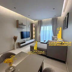 ✨ Luxury apartment for monthly rent, one bedroom and a hall with an open view, fully furnished wit