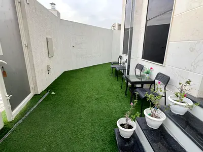 New corner villa for rent in Al Yasmeen featuring 5 master bedrooms,Rent AED 120K in 4 payments spacious majlis