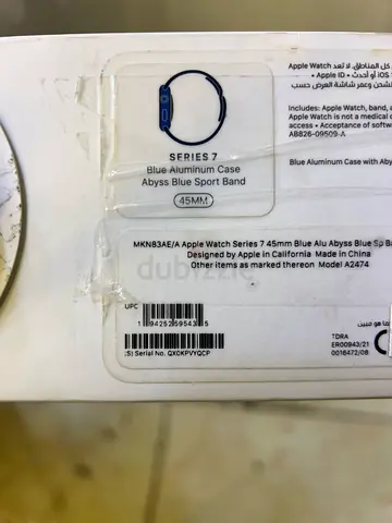 Apple Watch 7 series 4.5