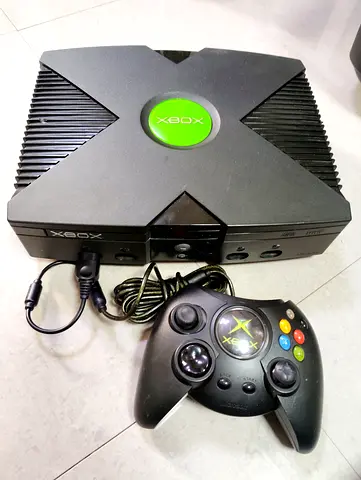 Xbox original with+ 2000 games loaded