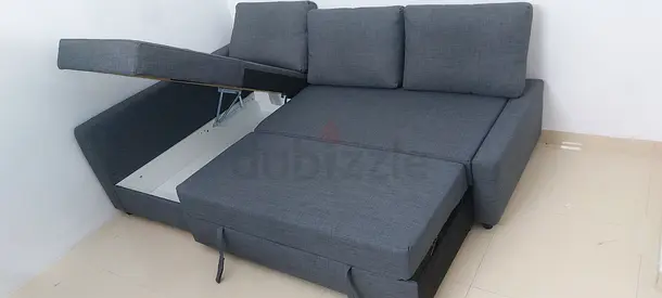 Gray Sofa Bed Excellent Condition Ikea Brand