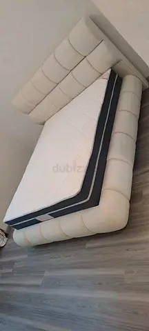 Modern Upholstered Bed Frame Comfortable