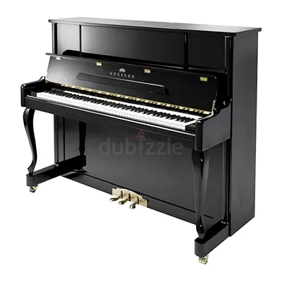 Steiner UP-121E Upright Piano - Black