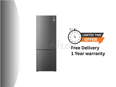 LG 384L Bottom Freezer Refrigerator – DoorCooling+ Linear Cooling No Frost Inverter Compressor