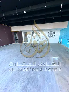 Prime Commercial Shop for Rent Al Majaz 3 First Line Al Corniche Main Street 1600 Sqft Free AC and M