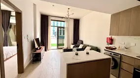 Fully Furnished 1BR | Direct Pool Access | Private Terrace | 6 Cheques | No Commission
