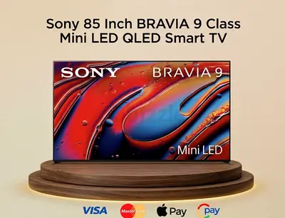 Sony 85 Inch XR90 BRAVIA 9 Class Mini LED QLED 120Hz 4K HDR Smart TV 85XR90