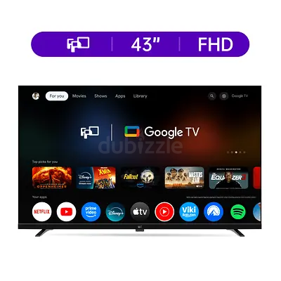 43 Full HD Smart TV with Google TV (FHD) — 43 inch