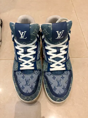 Louis vuitton blue sneakers