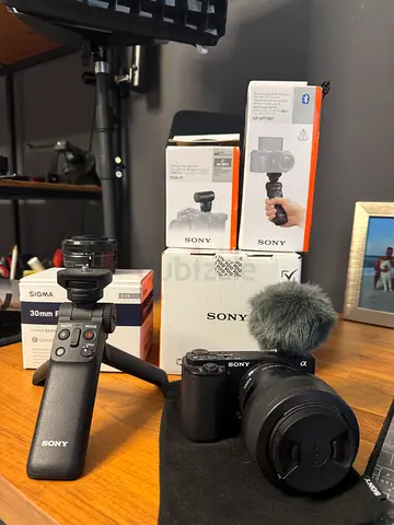 Sony ZV-E10 with accessories