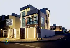 For sale: Modern villa with 5BR and a roof terrace, including registration fees, in Al Bahia ,freeho