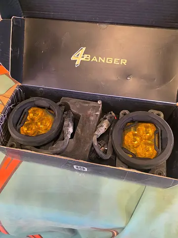 Morimoto LED FOG light jeep JL JT 2018 - 2025 ( yellow)