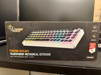 Porodo Gaming Red Switch Mechanical Keyboard (Brand New)