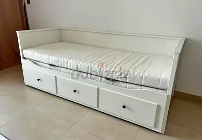 IKEA Hemnes Daybed with 2 Mattresses - Great Condition