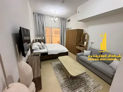 🏡 Golden Opportunity! The most luxurious, fully furnished studio for monthly rent in Al Jurf, Ajman ✨