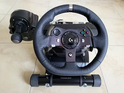 Logitech G920 Driving Force Racing Wheel.