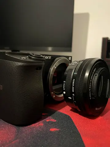 Sony Alpha 6400 Mirrorless Camera Body with 16-50mm Lens F3.5-5.6 OSS, Original Accessories with box