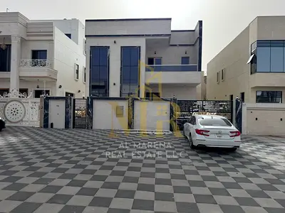 فيلا مودرن للبيع في الزاهية عجمان موقع مميز شامل رسوم التسجيل بسعر فرصة لا تعوض