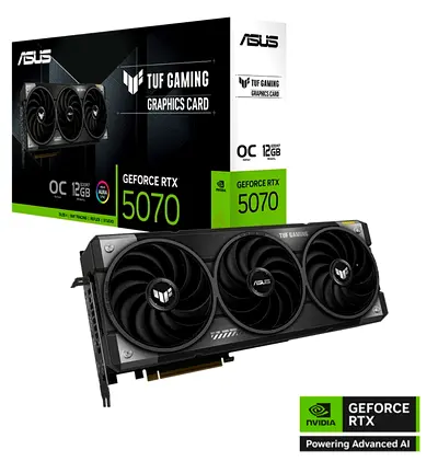ASUS TUF Gaming GeForce RTX 5070 12GB Graphics Card - New in Box