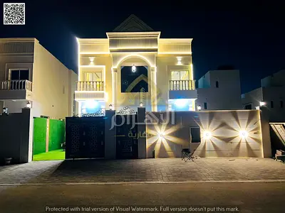 فيلا مطلة على شارعين طابقين و رووف تصميم كلاكسيك بسعر شامل الكهرباء و الماء ومكيفات تملك حر لجميع الجنسيات