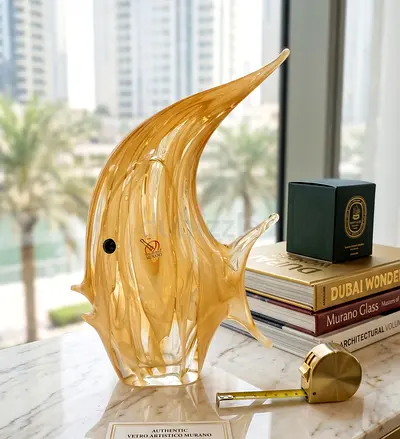 Original Murano Glass Fish Figurine