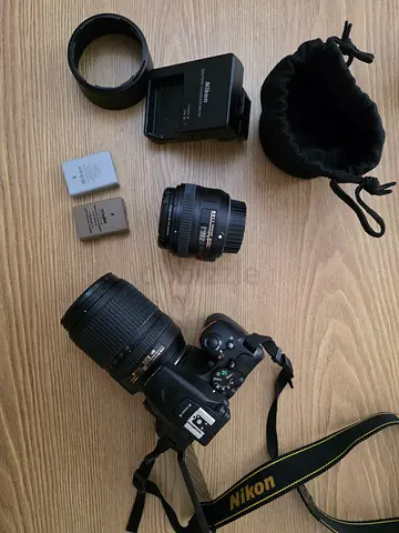 Premium Nikon D5500 Bundle – 2 Lenses (18-140mm  50mm f/1.8 Prime) + Accessories!