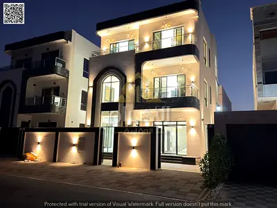 Luxury villa for sale | 5 bedrooms | Al Bahia - Ajman | High-end finishing | Prime location