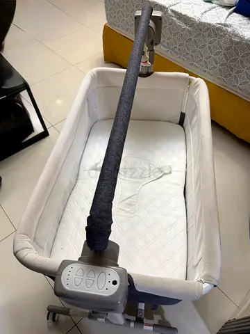 Automatic Swing Cot  Bedside Crib bed with Bluetooth