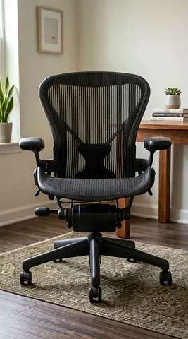 Herman Miller Aeron-style Ergonomic Office Chair - Size B, Adjustable