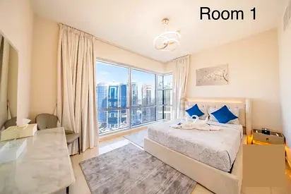 Super King Room | Near Metro  Mall | Roof Top Pool with Spa | Marina  Skyline | La Riviera