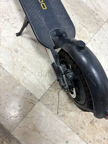 Used Electric Scooter — Rear Wheel / Brake Assembly (Fair Condition)