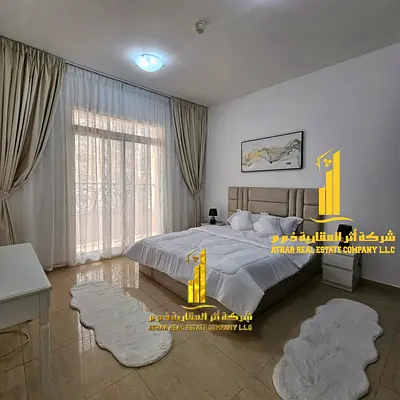 اجمل شقة غرفة وصالة  مفروشة فرش  جديد للايجار الشهرى بعجمان - الجرف2 - بجوار جامعة عجمان
