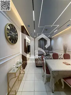 ✨ A golden opportunity for living and investment in the heart of Ajman: a furnished beachfront apa