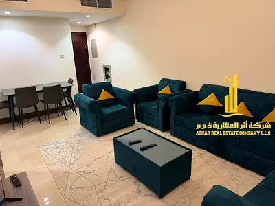 لراغبي الفخامة والتميز شقة فاخرة للايجار الشهري غرفة وصالة باطلالة مفتوحة مفروشة بالكامل باثاث راق جدا مع مطبخ مجهز بالكامل بأحدث الاجهزة ✨