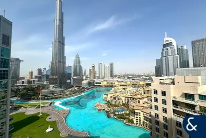 Full Burj View | Furnished | 3 Bed | Maid's